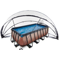 Басейн EXIT із наземним куполом 400×200×122 см «Дерево»